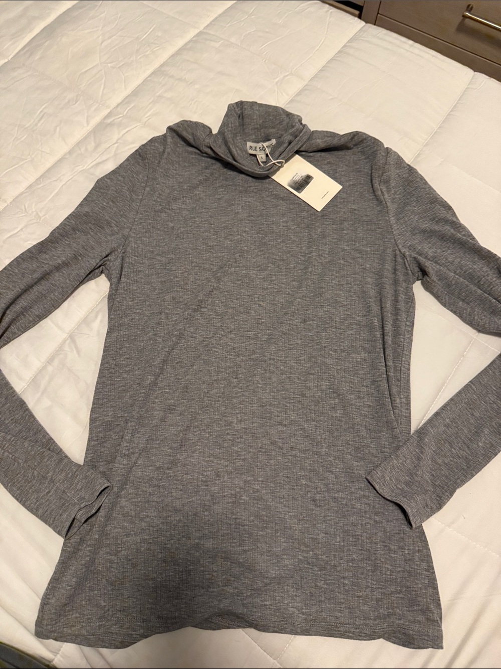Rue Sophie Halley top large grey